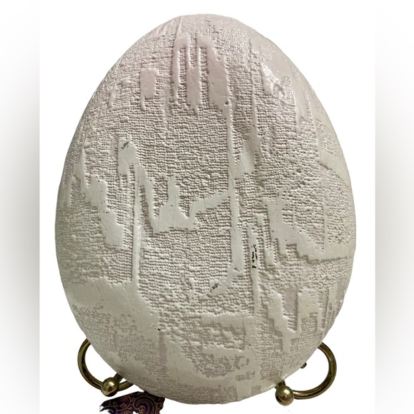 Artistic Accents Reverse Hand Painted Art Glass Elongated Oval Bowl - Picture 7 of 14